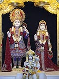 Shri Sita-Ram Dev and Shri Hanumanji